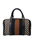 Web Diamante Boston Bag, front view